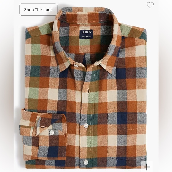 J. Crew Other - NWOT j crew Classic gingham flannel shirt